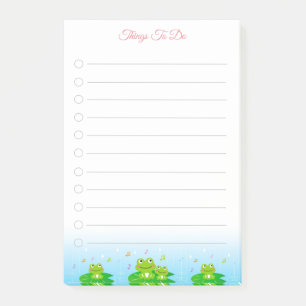 Post-it® Joyeuses Petites Grenouilles Que Faire