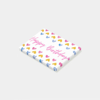 Post-it® Joyeux anniversaire Publier une note