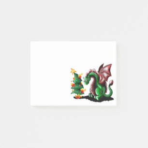 Post-it® Joyeux dragon de Noël