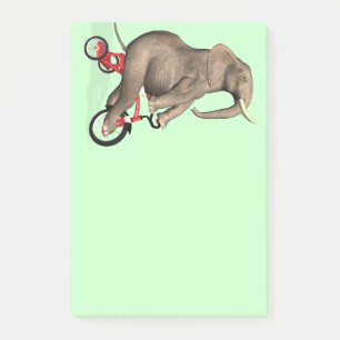 Post-it® Joyeux Éléphant Sur Tricycle