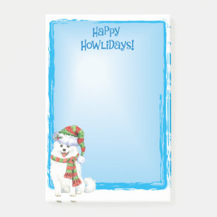 Post-it® Joyeux Howlidays Eskimo Dog