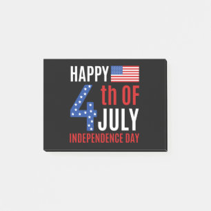 Post-it® Joyeux Jour de l'Indépendance 4 juillet