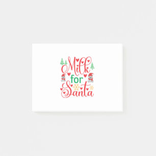 Post-it® Joyeux Lait De Noël Pour Père Noël