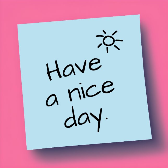 Post-it® Joyeux Messages Positifs Autocollants (Brighten someone's day with a positive post it note ☀️)