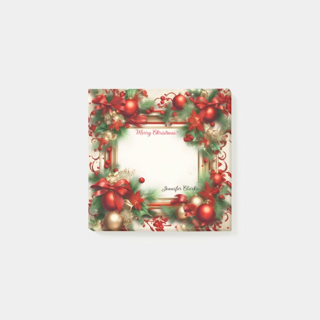 Post-it® Joyeux Noël (Devant)
