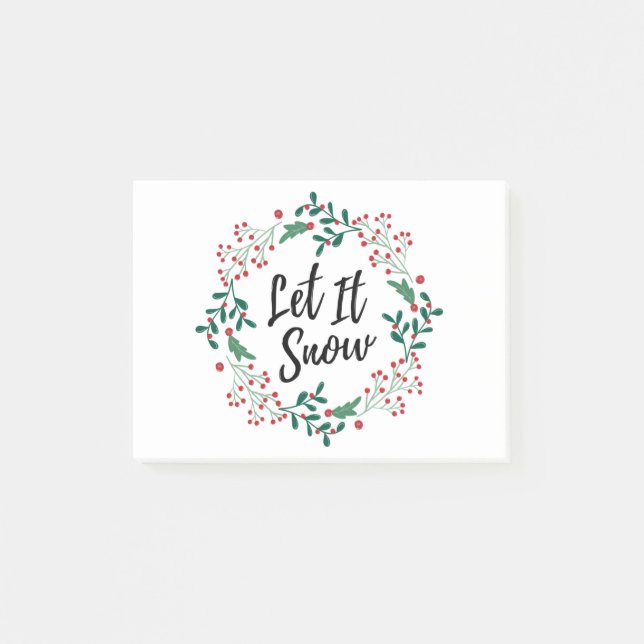 Post-it® Joyeux Noël (Devant)