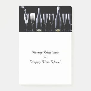 Post-it® Joyeux Noël & Bonne Année, Vin de Champagne