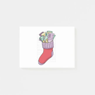 Post-it® Joyeux Noël Cadeau de chaussettes