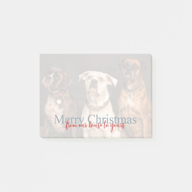 Post-it® Joyeux Noël de chez nous à votre photo (Devant)