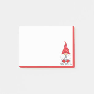 Post-it® Joyeux Noël mignonne Aquarelle Elf Gnome