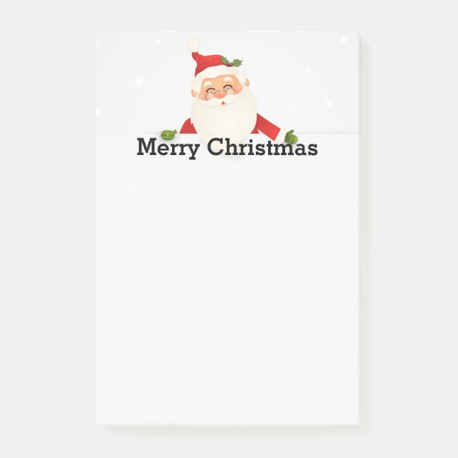 Post-it® Joyeux Noël Père Noël (Devant)