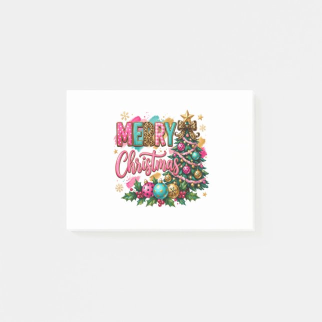 Post-it® Joyeux Noël prépa (Devant)