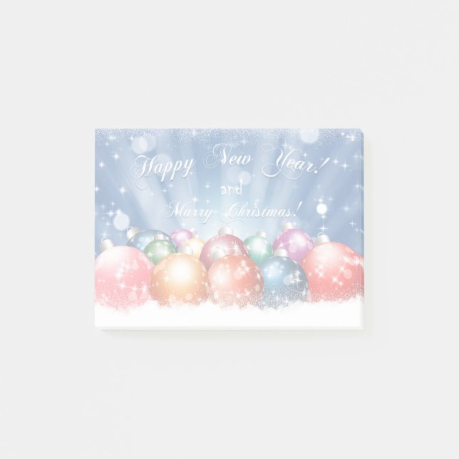 Post-it® Joyeux Nouvel An et joyeux Noël (Devant)