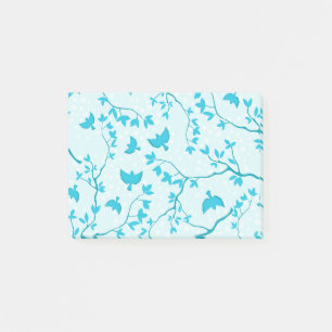 Post-it® Joyeux Oiseaux Bleus