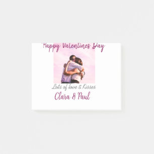 Post-it® Joyeux Valentines jour moderne baisers amour ajout