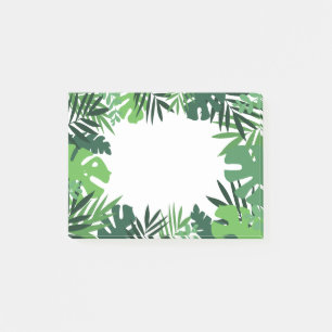 Post-it® Jungle palmier feuille sauvage vert floral