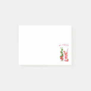 Post-it® Jus de fraises Cool Boire des fruits