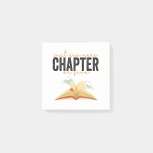 Post-it® Juste Un Chapitre De Plus Ou Cinq Amateurs De Livr