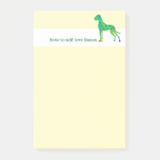 Post-it® Juste un rappel de Grand Danois.