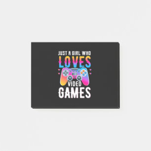 Post-it® Juste une fille qui aime les jeux vidéo