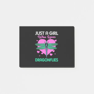 Post-it® Juste une fille qui aime les libellules