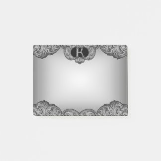 Post-it® K - L'Alphabet Falck (Argent)