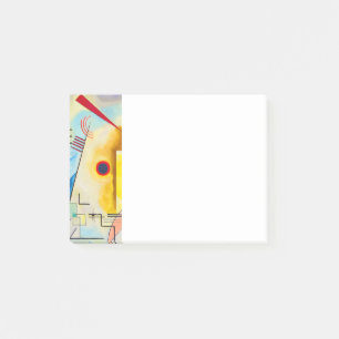 Post-it® Kandinsky jaune-rouge-bleu