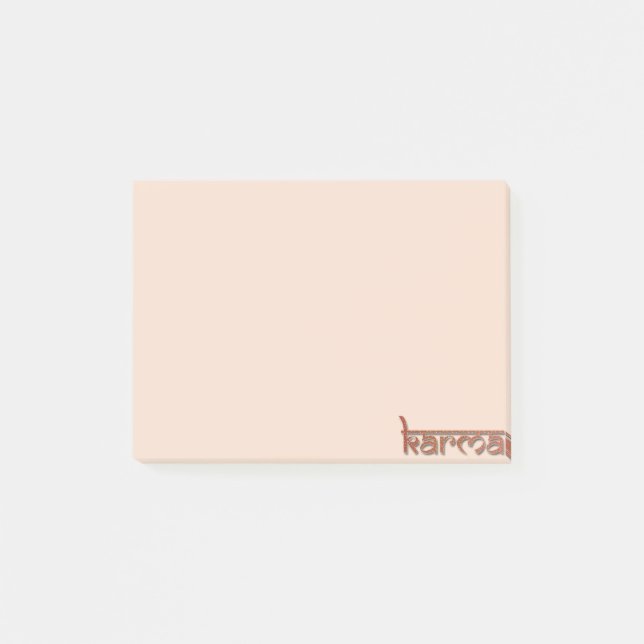 Post-it® karma - orange (Devant)