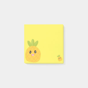 Post-it® Kawaii jaune d'ananas