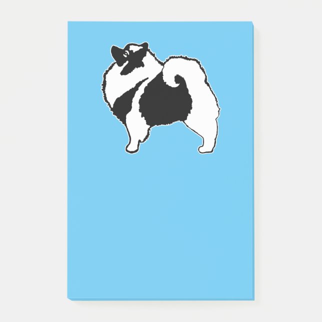 Post-it® Keeshond Graphics - Cute Original Chig Art (Devant)