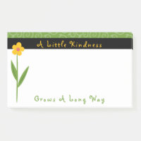 Kindness Grows Flowers Inspirationnel 10 X 6