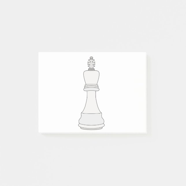 Post-it® King Chess (Devant)