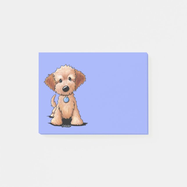 Post-it® KiniArt Mini Goldendoodle (Devant)