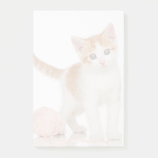 Post-it® Kitten À Côté Du Ball Of String (Devant)