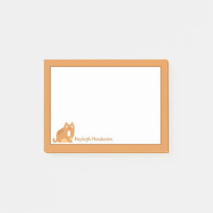 Post-it® Kitty mignon avec la souris