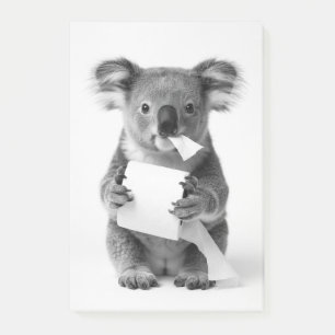 Post-it® Koala Adorable Tenant le Papier Toilette avec Élég