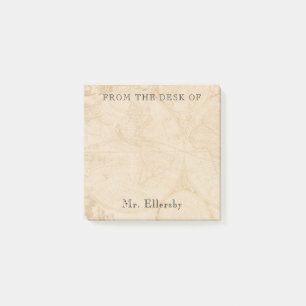 Post-it® La carte de Vieux Monde ajoutent 3x3 nommé