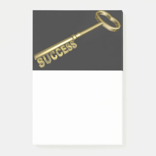 Post-it® La clé du succès Motivation de la photographie