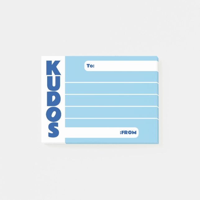 Post-it® La couleur personnalisée valorise la reconnaissanc (Devant)