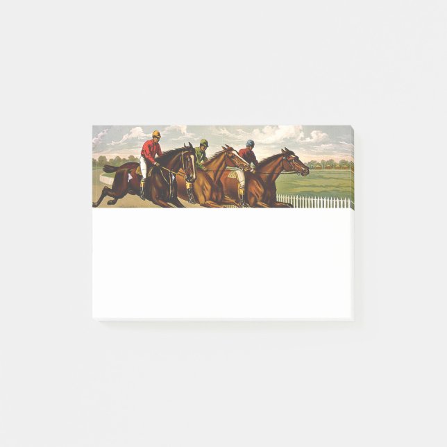 Post-it® La course de chevaux SUPÉRIEURE est ma vie (Devant)