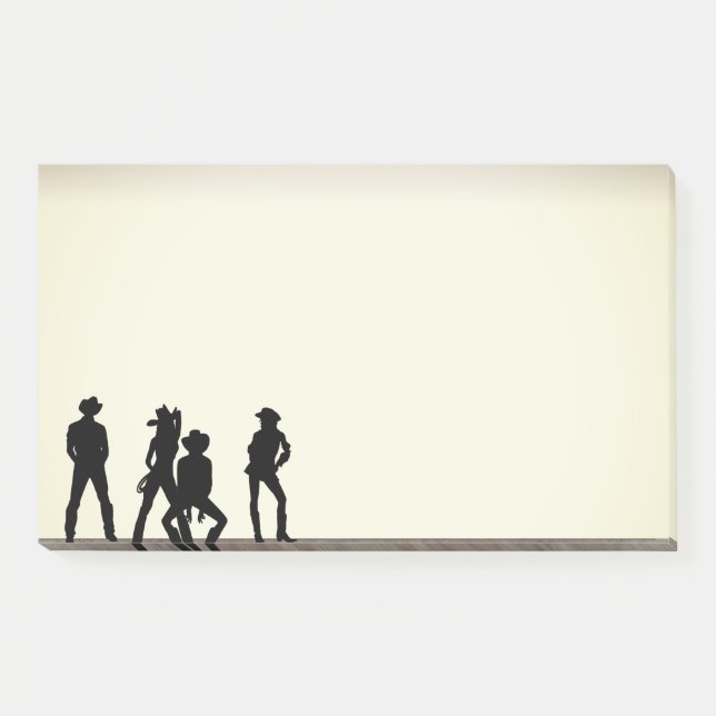 Post-it® La danse sauvage de l'Ouest (Devant)