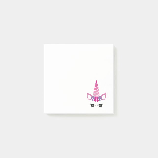 Post-it® La licorne rose (Devant)