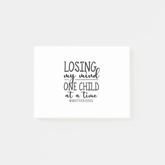 Post-it® La Mère Un Enfant À La Fois (Devant)