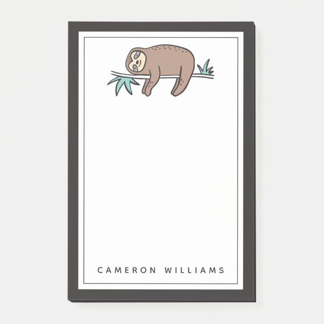 Post-it® La paresse indique détendent (Devant)