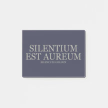 La parole est d'argent le silence est d'or -