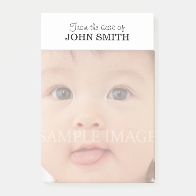 Post-it® La photo | de logo de bureau personnalisent (Devant)