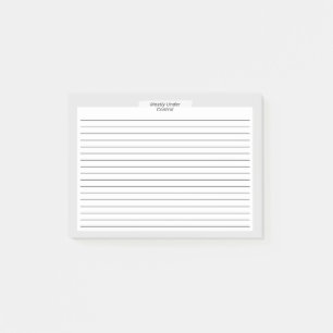 Post-it® La plupart sous contrôle Cadeau d'humour de bure