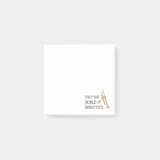Post-it® La plus noble des instruments - Trompette