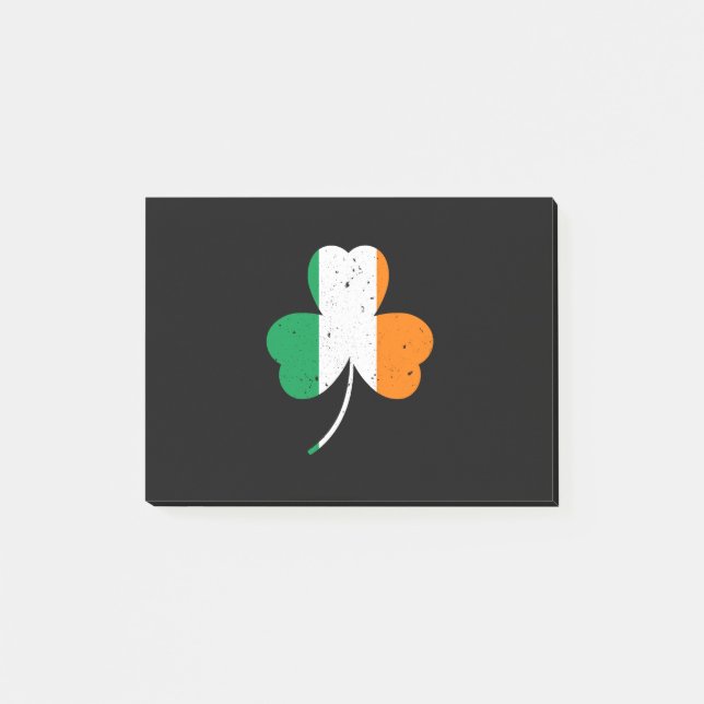 Post-it® La Saint Patrick, Shamrock irlandaise (Devant)