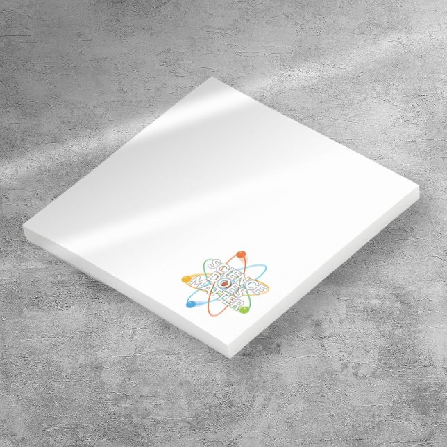 Post-it® LA SCIENCE EST IMPORTANTE Citation Drôle (SCIENCE DOES MATTER Funny Quote Post-it Notes)